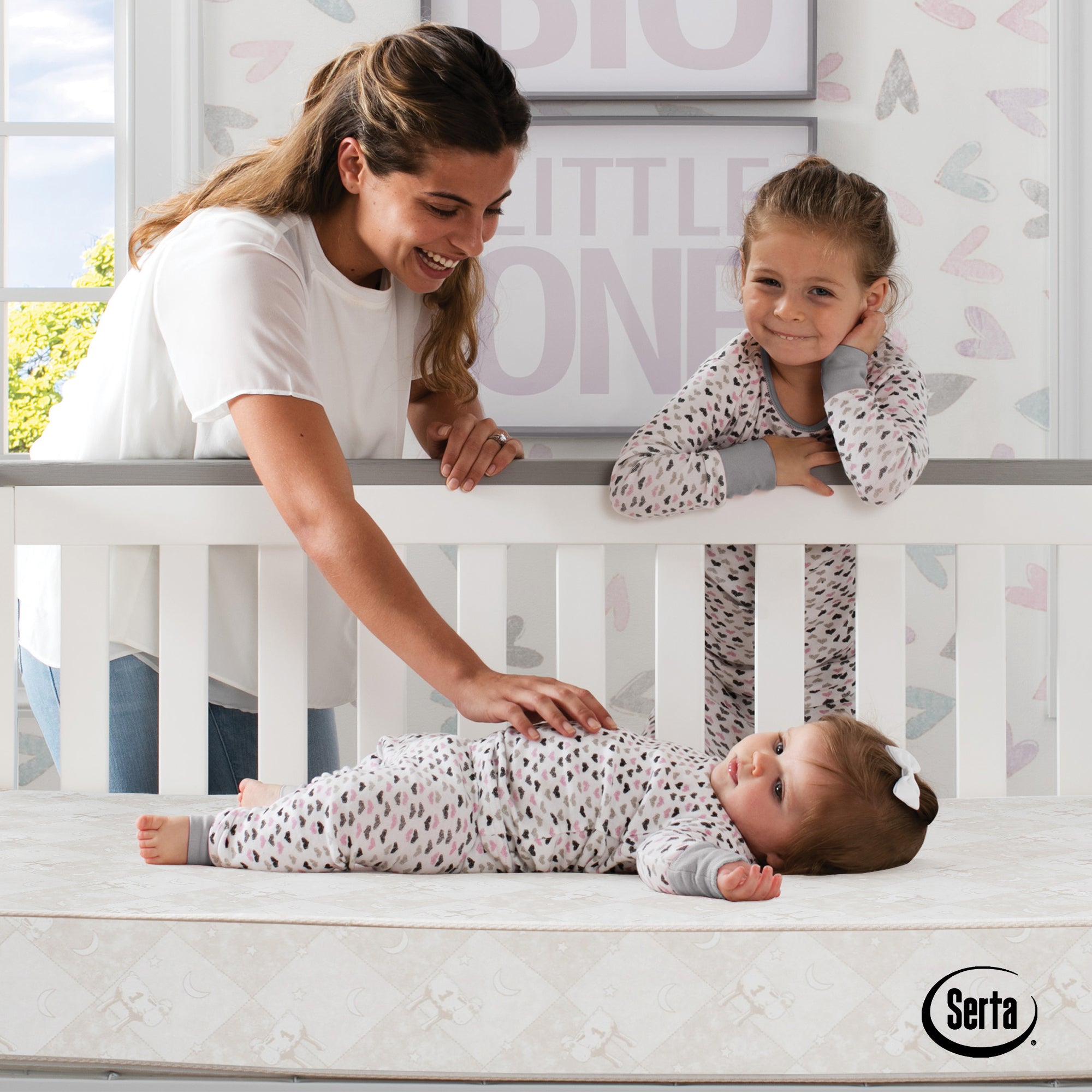 Serta Tranquility™ Eco Firm Crib & Toddler Mattress - Non-Toxic, Waterproof & Hypoallergenic Baby Mattress for Safe Sleep | Perfect for Nursery, Daycare & Travel Cribs