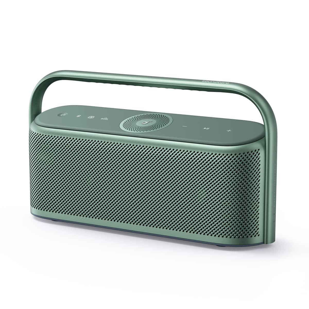 Soundcore Motion X600 by Anker - 50W Hi-Res Spatial Audio Bluetooth Speaker | IPX7 Waterproof Wireless Speaker with Pro EQ & AUX-in | Perfect for Home, Office, Backyard, Bathroom & Outdoor Adventures (Green)