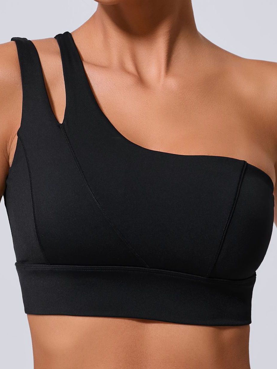 ZASUWA Women's Solid Color Tailored Backless Quick Dry Sports Bra - Perfect for Yoga, Running & Gym Workouts