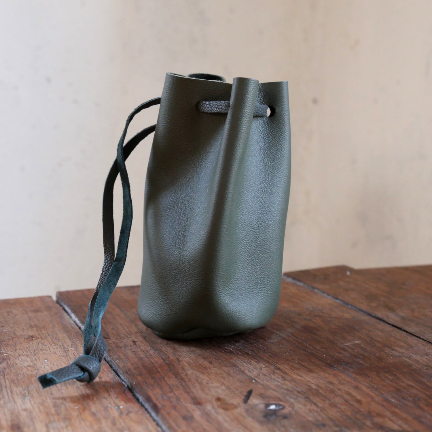 Premium Leather Stand Up Bullet Bag - Special Edition Colors for Men & Women | Perfect for Travel, Gym & Everyday Carry