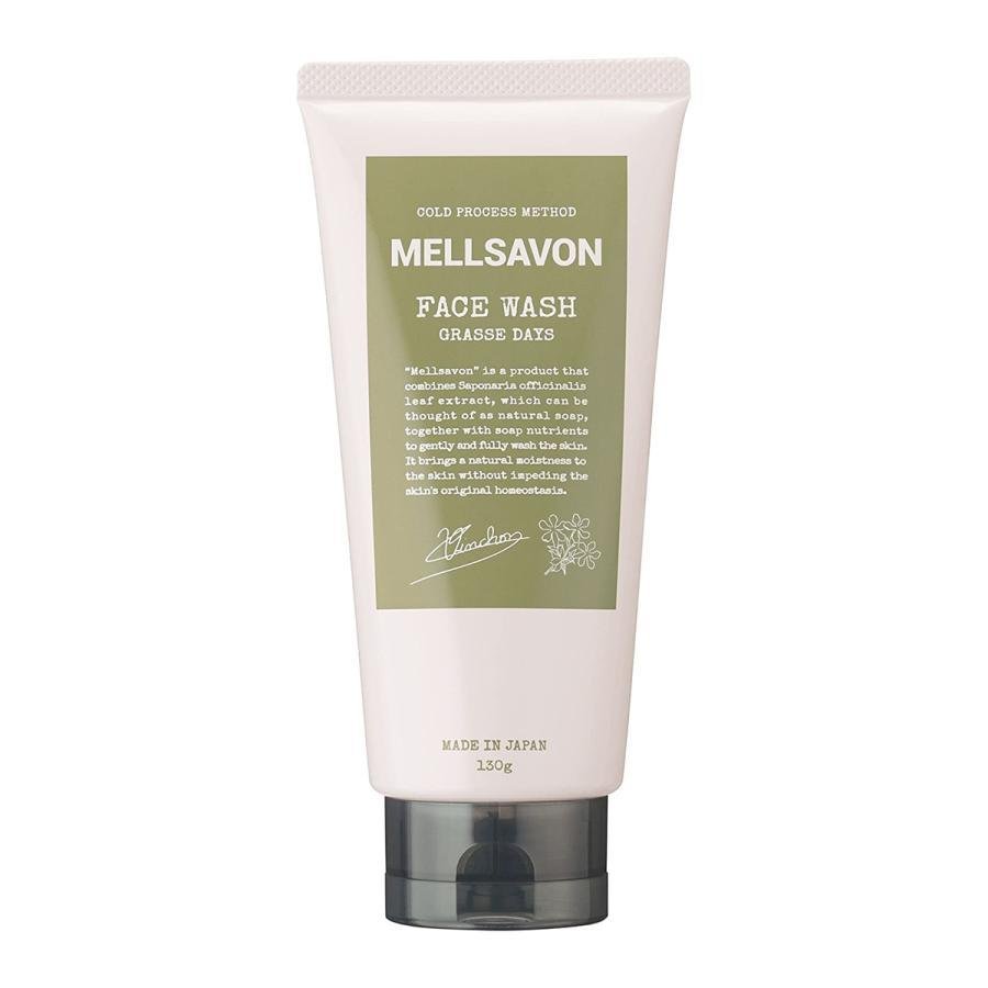 Mellsavon Grasse Days Cleansing Face Wash 130g - Gentle Foaming Facial Cleanser for All Skin Types | Perfect for Morning & Night Skincare Routine