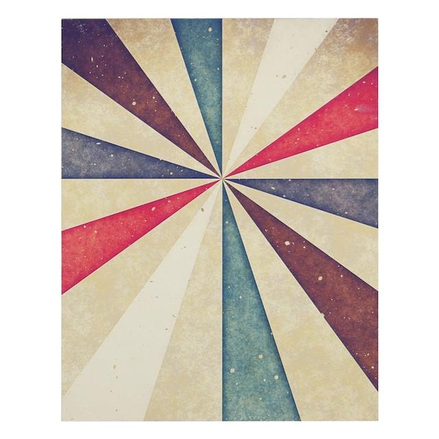 0168 (A+D) Carnival Radial (11 x 14) - Colorful Party Decorations for Birthday, Wedding & Festival Events