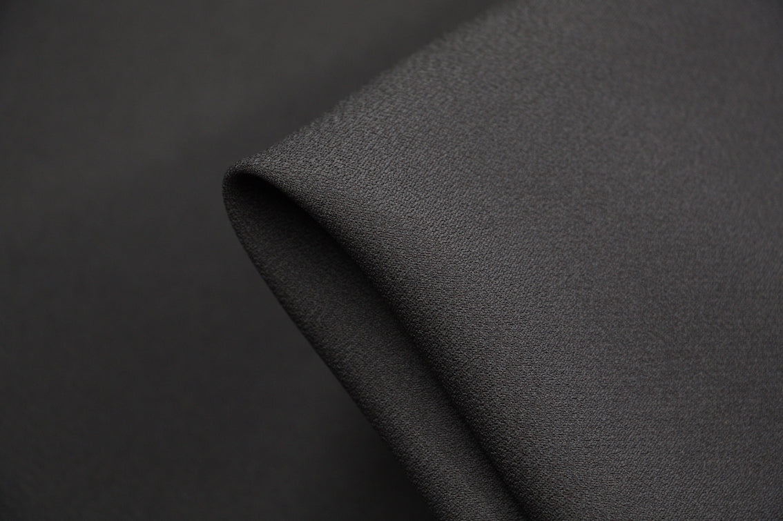 Cady Tempesta Satin Backed Crepe Fabric - Premium Dressmaking Material for Evening Gowns, Bridal Wear & Luxury Apparel - Perfect for Formal Dresses, Blouses & Special Occasion Outfits