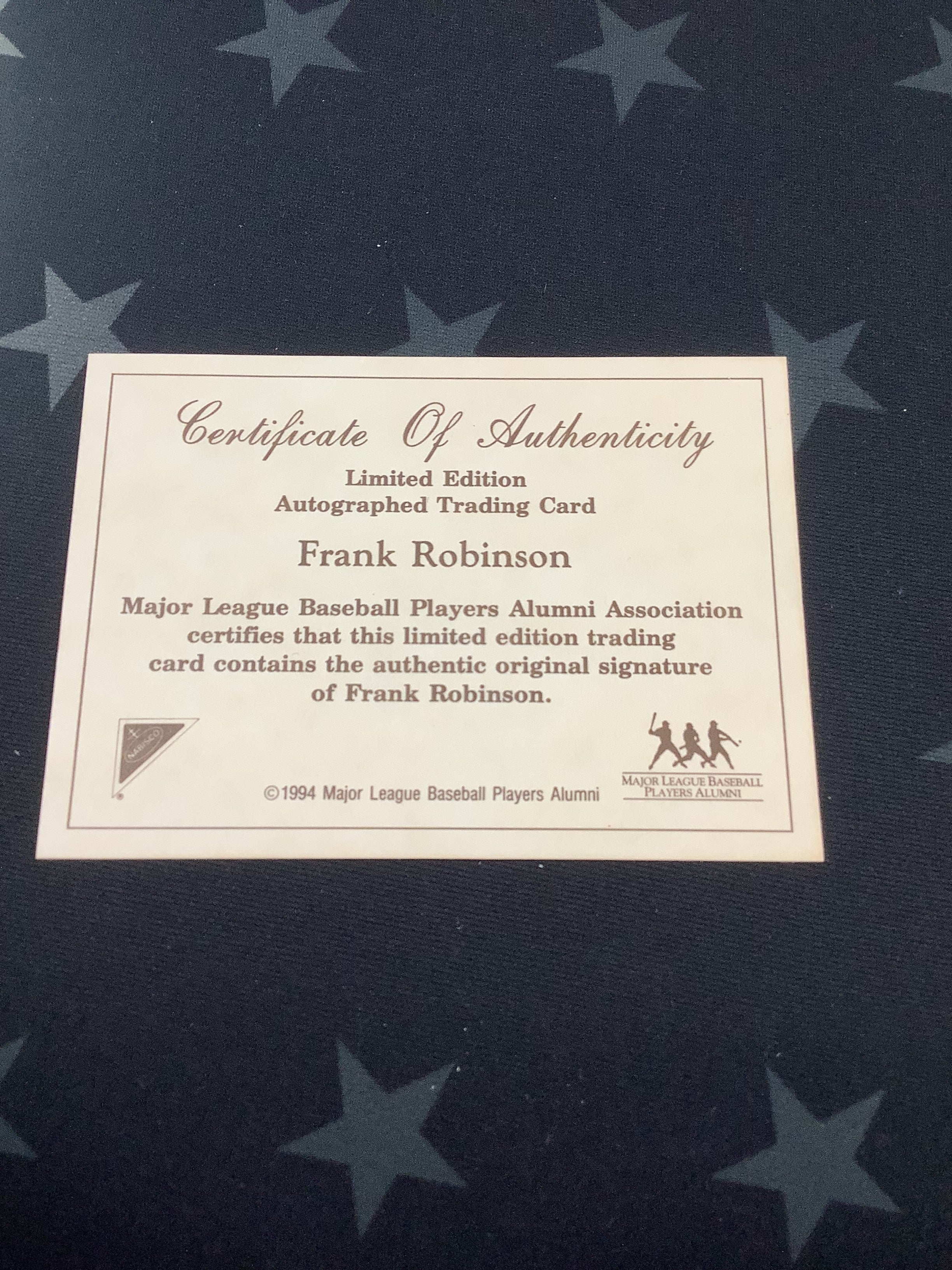 1994 Frank Robinson Autographed Baseball - Official All-Star Game Collectible with COA | Perfect for MLB Memorabilia Displays & Sports Fan Gift Ideas