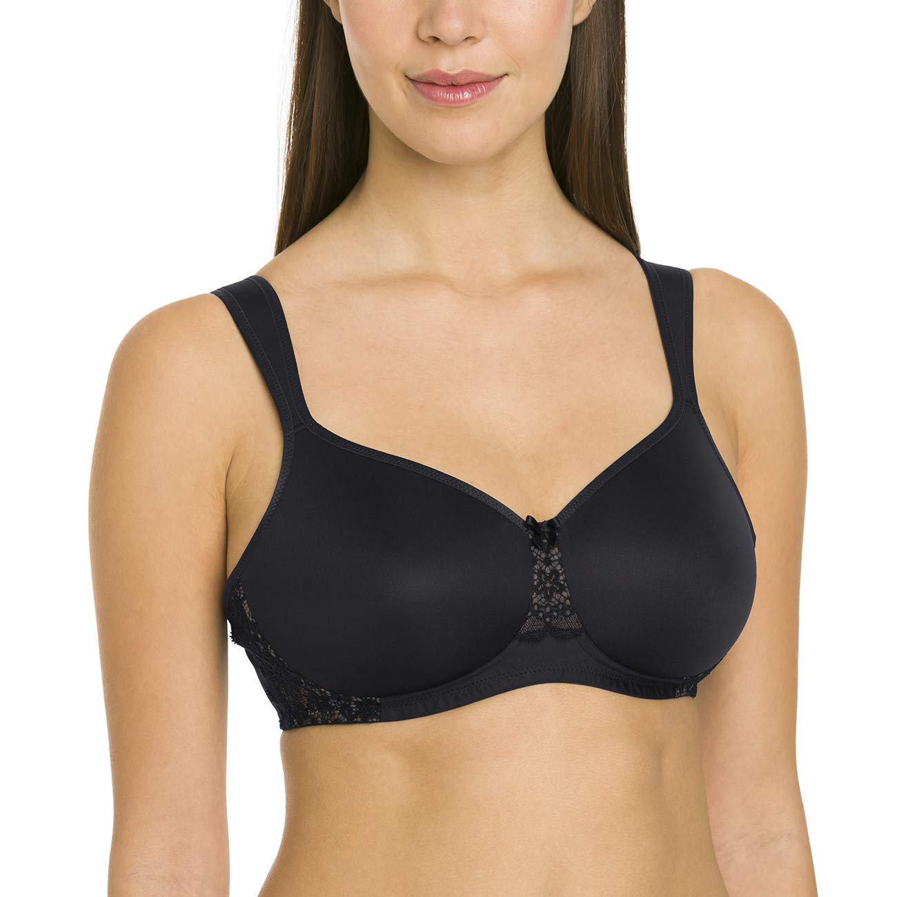 Anita Women's Havana Comfort Bra 5811 - Wireless Support for Yoga, Gym & Everyday Wear - Black