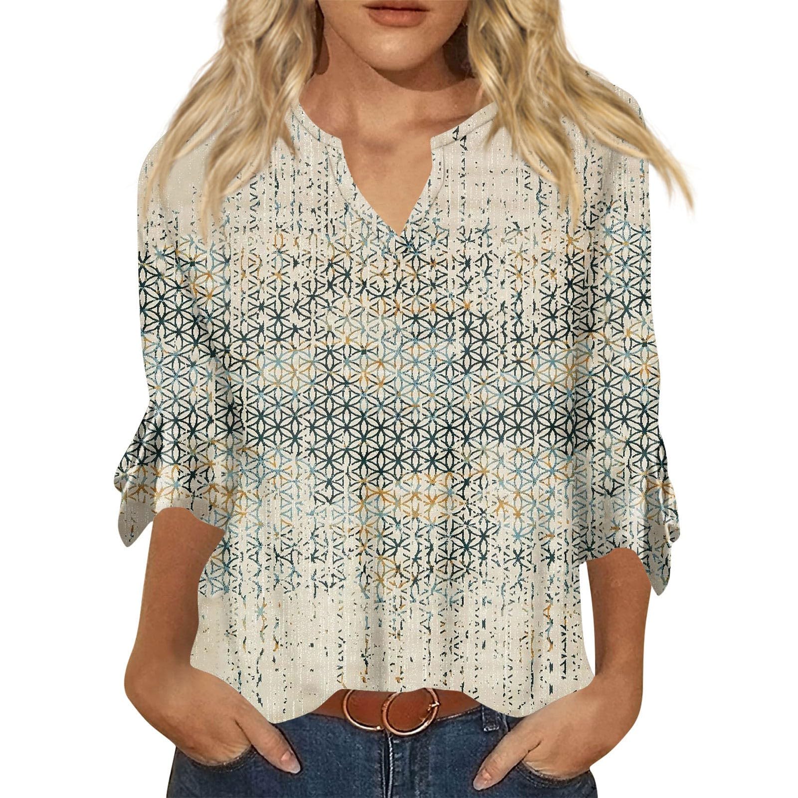 Women's Summer T-Shirts & Tops - Comfortable Casual Blouses for Everyday Wear - Perfect for Outdoor Activities, Work, and Relaxation