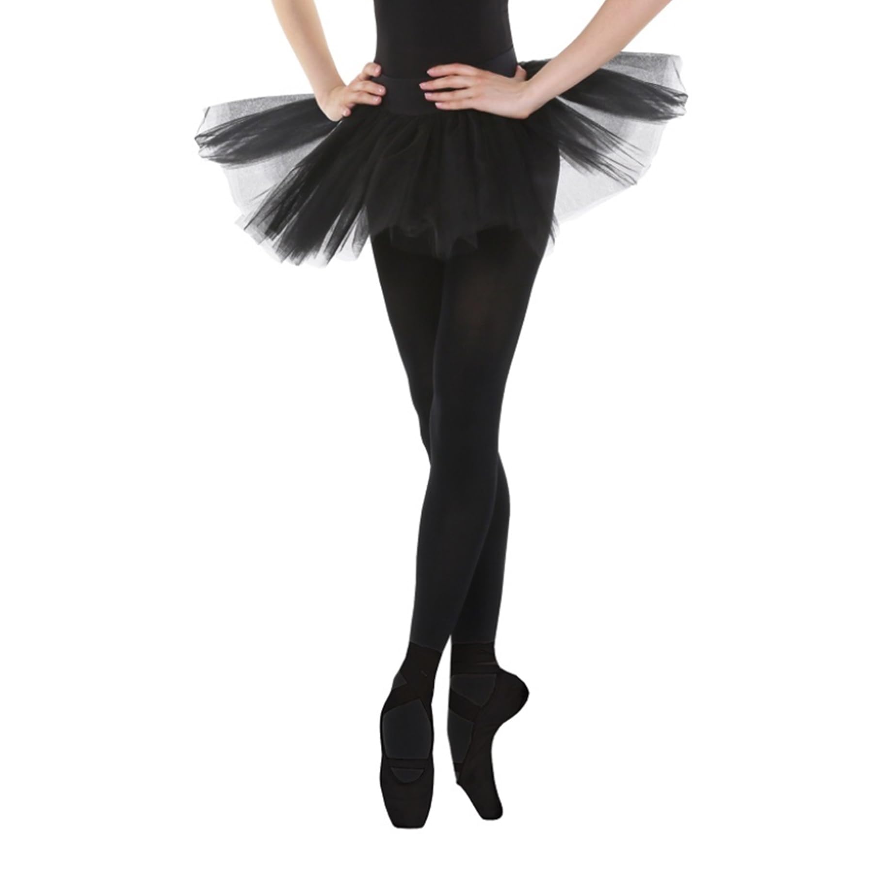 Zando 3-Pack Girls Ballet Dance Tights - Ultra Soft Footed Stockings for Toddlers & Kids - Perfect for Ballet Class, Dance Practice & Athletic Activities