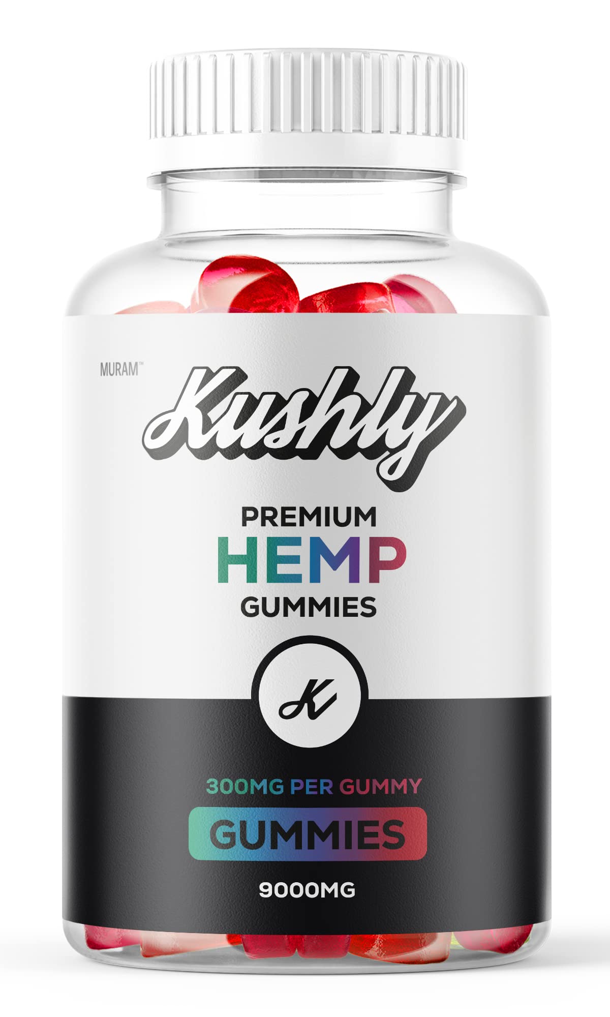Premium Kushly Hemp Gummies 2022 Formula - 30 Count (1 Month Supply) - Natural Stress Relief & Sleep Support - Vegan, THC-Free Hemp Extract Gummies for Relaxation & Wellness - Perfect for Nighttime, Travel & Daily Calm
