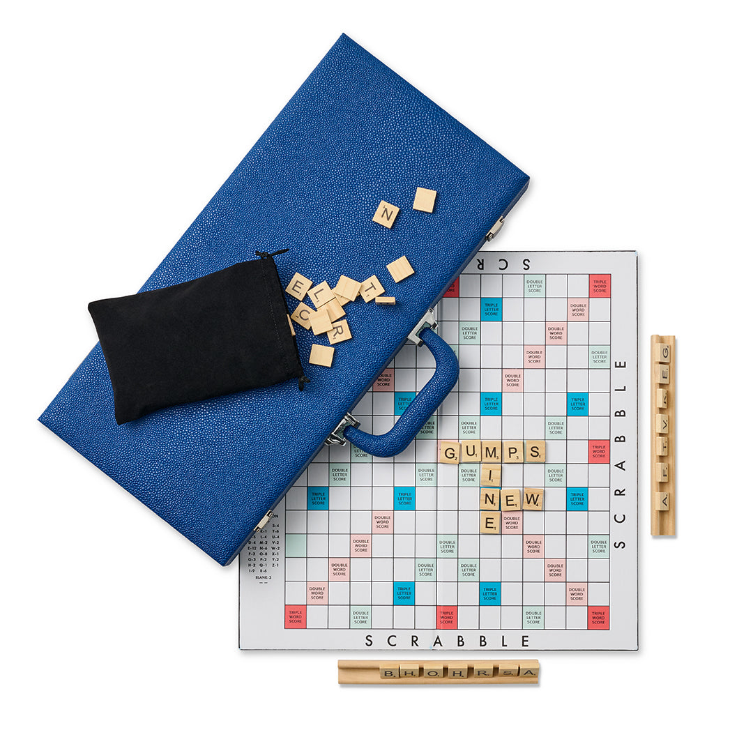 Scrabble Board Game - Classic Word Game for Family & Friends (Blue Edition) | Perfect for Game Nights, Parties & Educational Fun