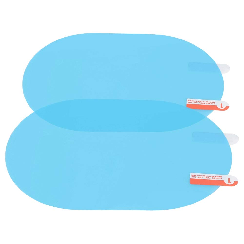 KIMISS Car Anti-Rain Mirror Film - 100x145mm Waterproof Side View Mirror Cover for Enhanced Visibility in Rainy Weather | Perfect for Driving in Storms, Fog, and Low Visibility Conditions