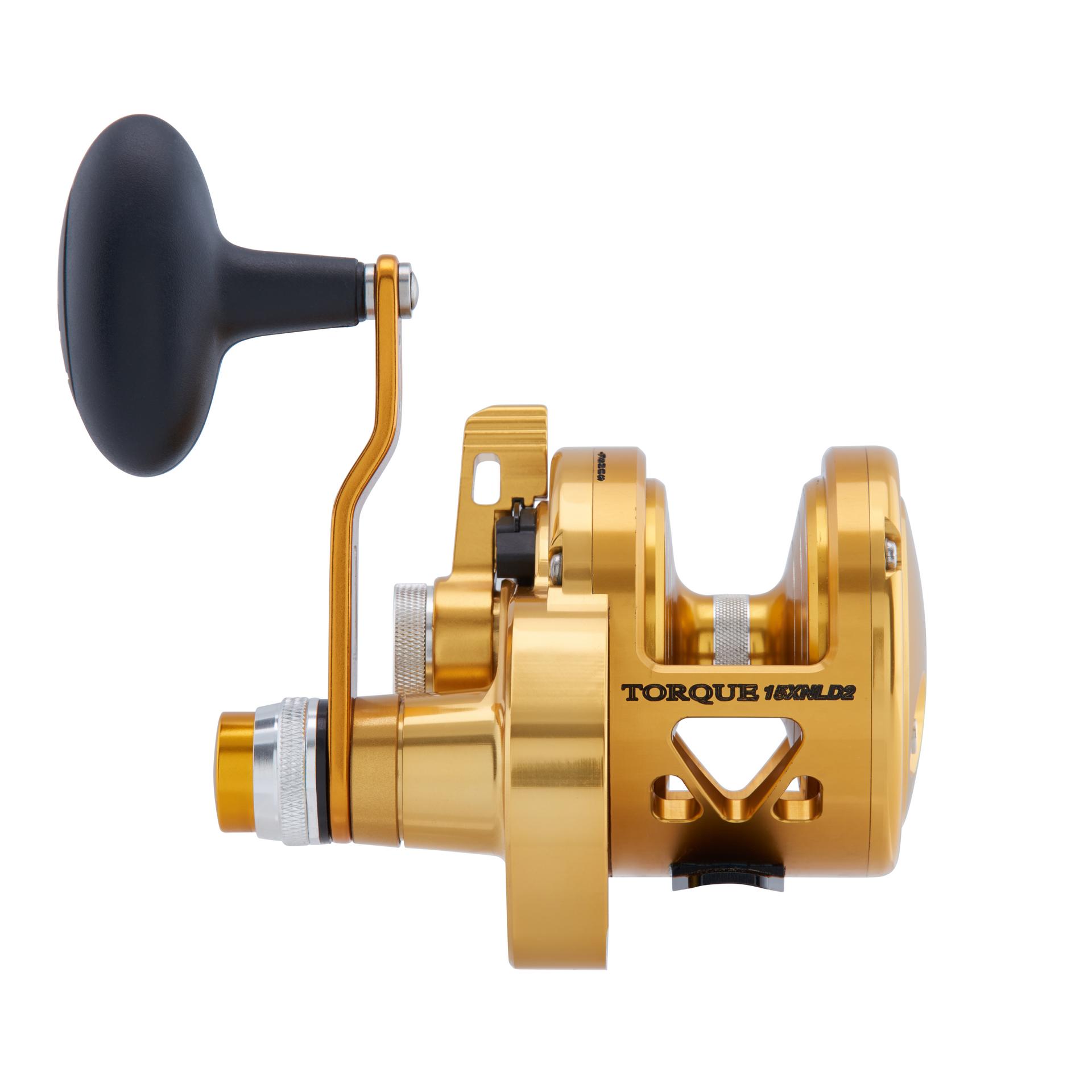 Torque® Lever Drag 2-Speed Conventional Fishing Reel - Saltwater & Freshwater Trolling Reel for Offshore & Inshore Fishing