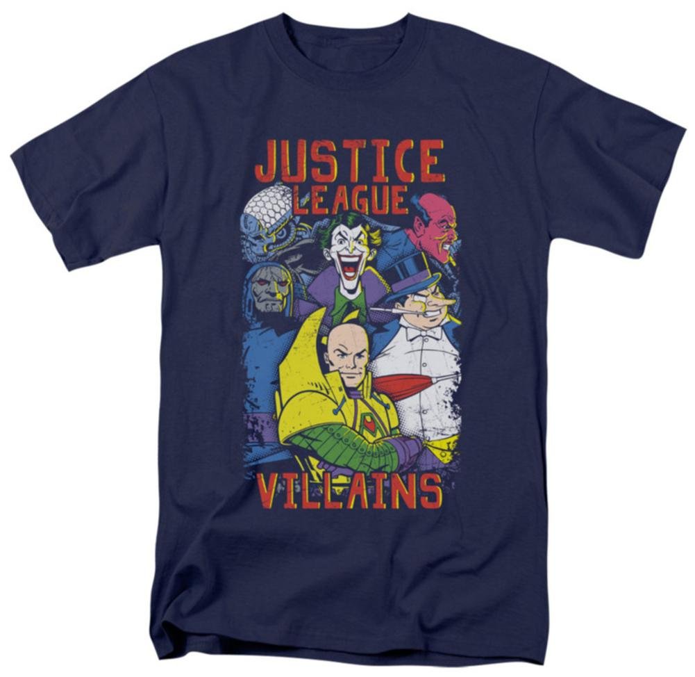 Justice League - Justice For America Graphic T-Shirt for Men & Women | Size S | Superhero Comic Tee for Casual Wear & DC Fans Collection