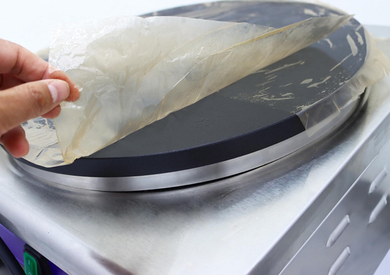 Commercial 2000W Electric Crepe Maker - 15.7
