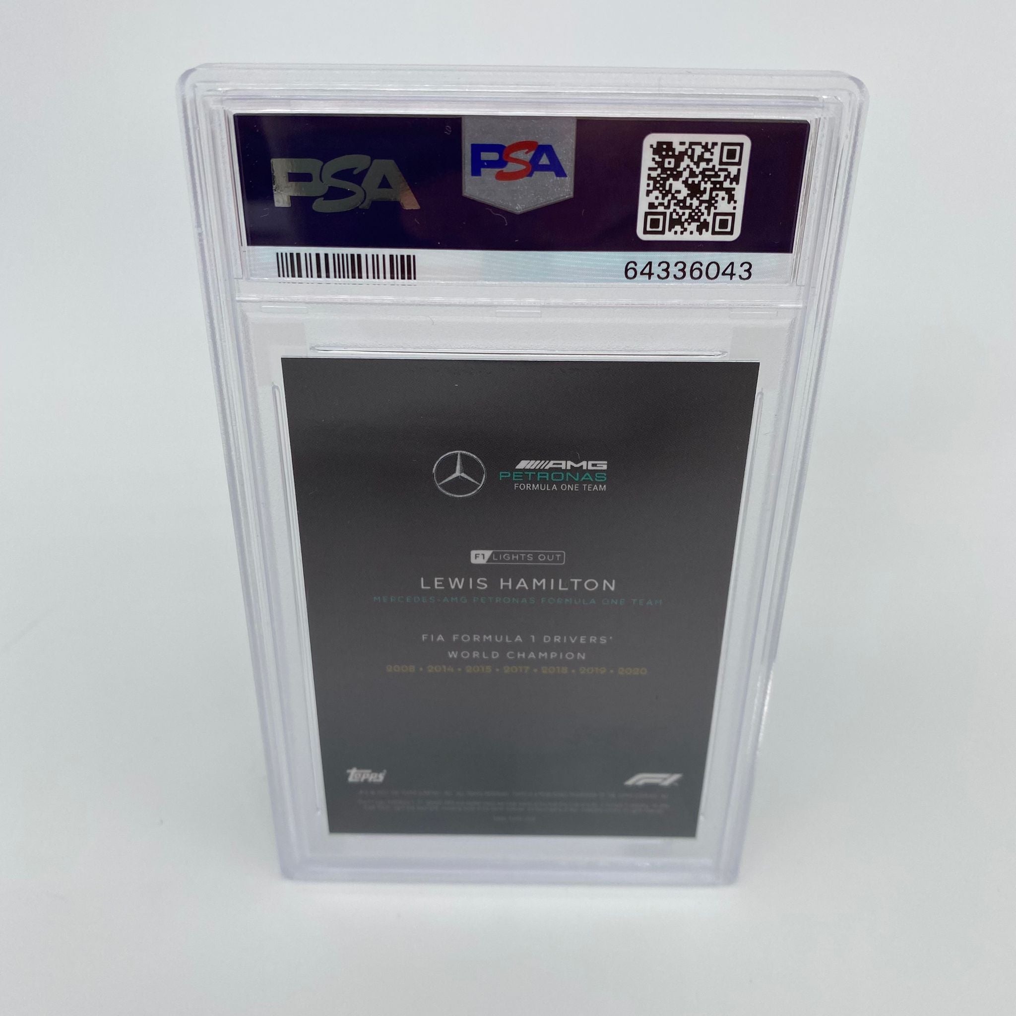 PSA 9 Graded 97/99 Lewis Hamilton Formula 1 World Champion Trading Card - Perfect for F1 Collectors, Sports Memorabilia Fans, and Investment Collectibles