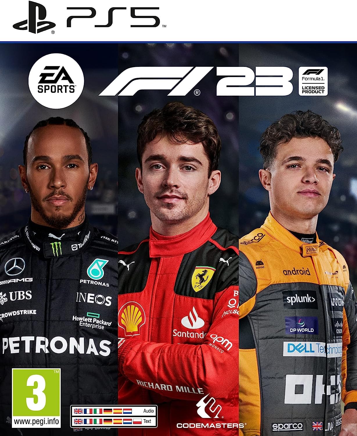 F1 23 PS5 Racing Game - English & French Language Support | Realistic Simulation for PlayStation 5 | Perfect for Racing Enthusiasts & Esports Players