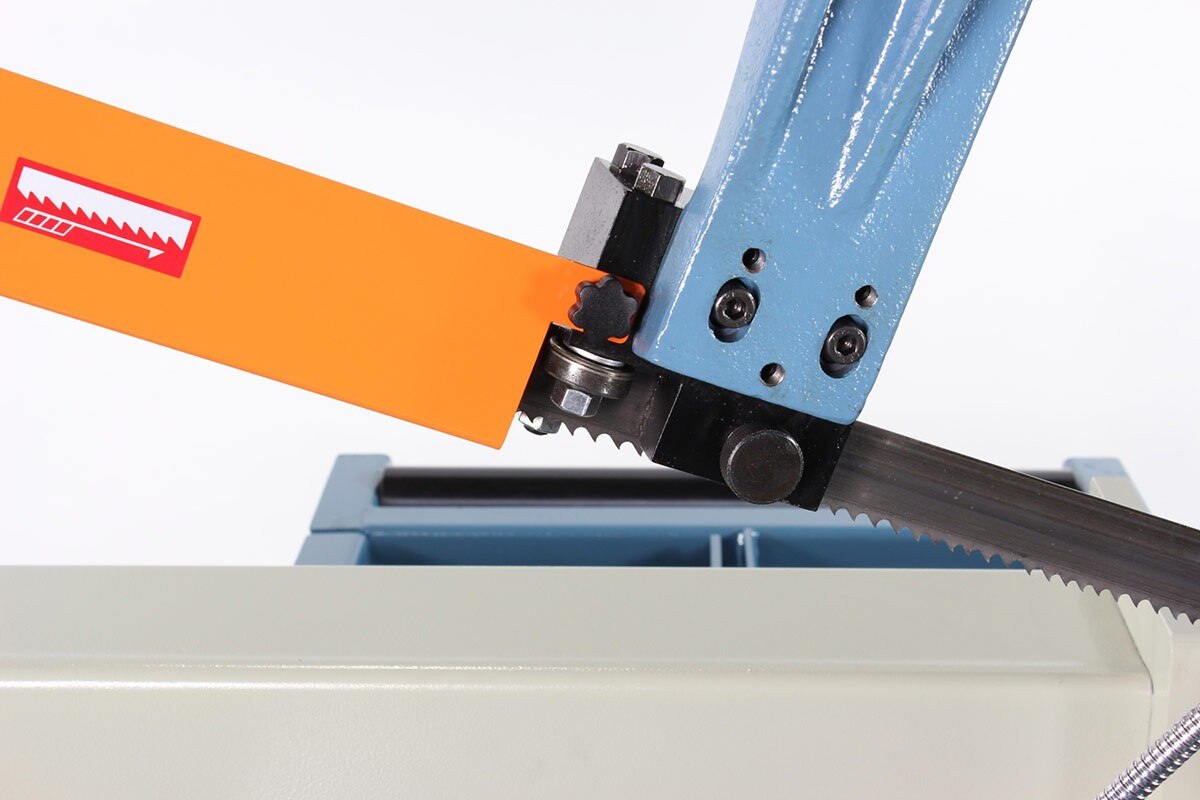 Baileigh Industrial BA9 1001292 Dual Mitering Band Saw BS-20M DM - Heavy Duty Metal Cutting Band Saw for Woodworking & Metal Fabrication - Perfect for Workshops, Construction Sites & DIY Projects