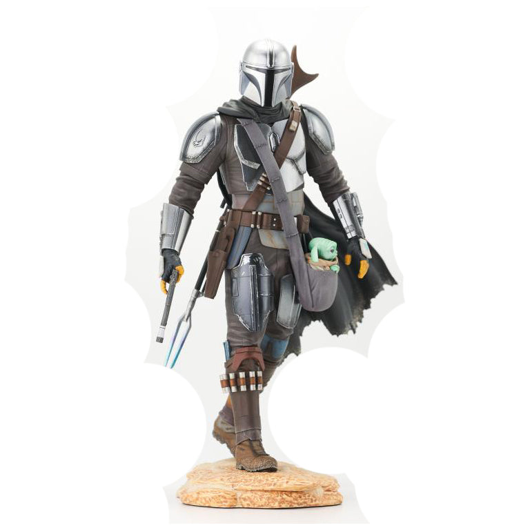 Premium Diamond Star Wars The Mandalorian Grogu 7th Scale Collectible Statue - Perfect for Display, Gifts & Star Wars Fans