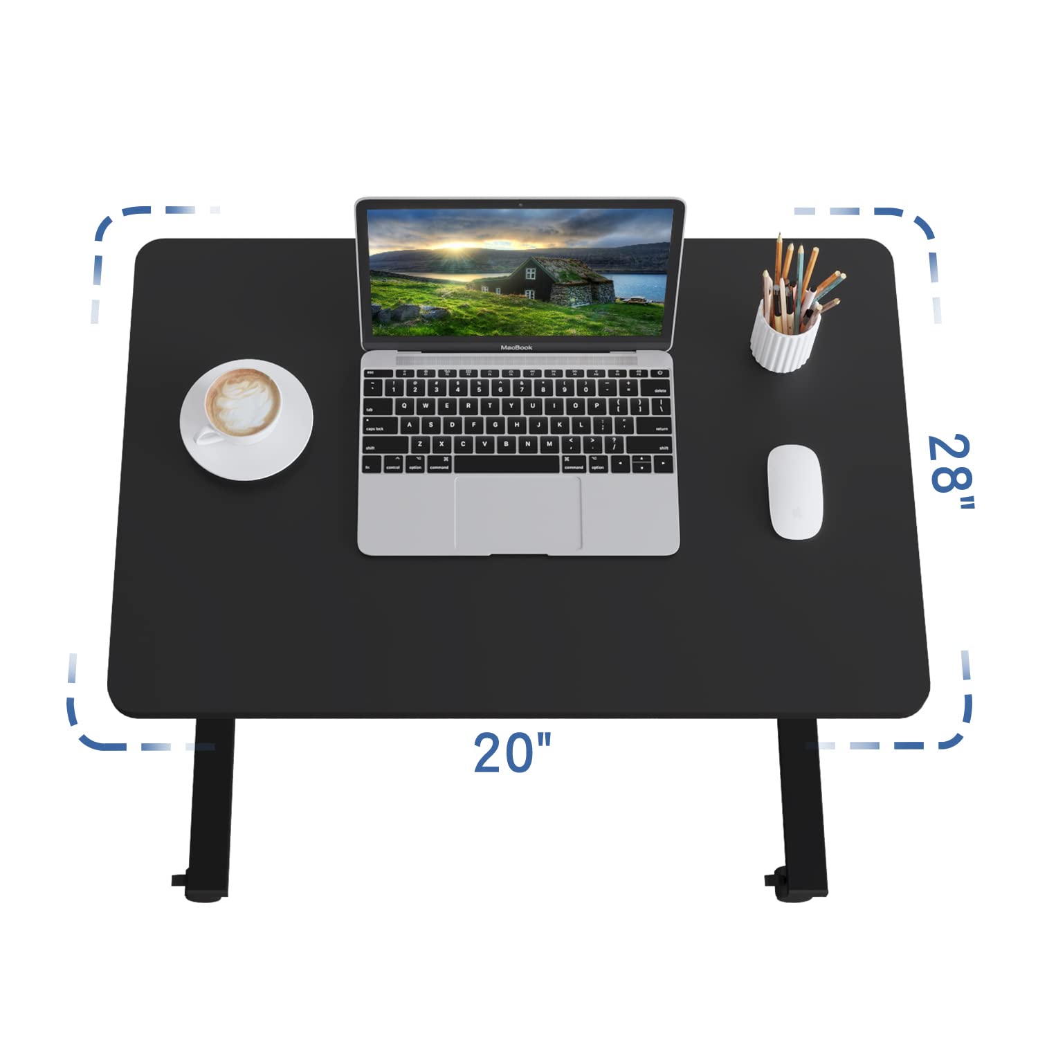 Adjustable Height Mobile Standing Desk - 28