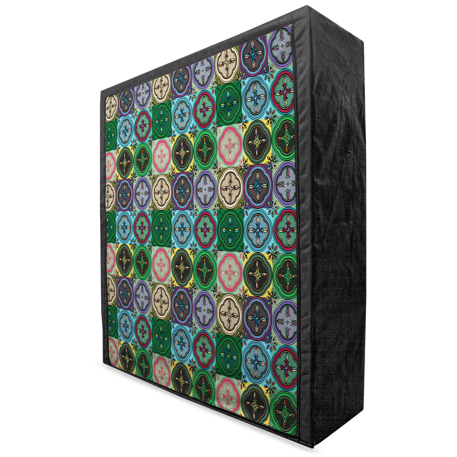 Ambesonne Colorful Portable Fabric Wardrobe - 59