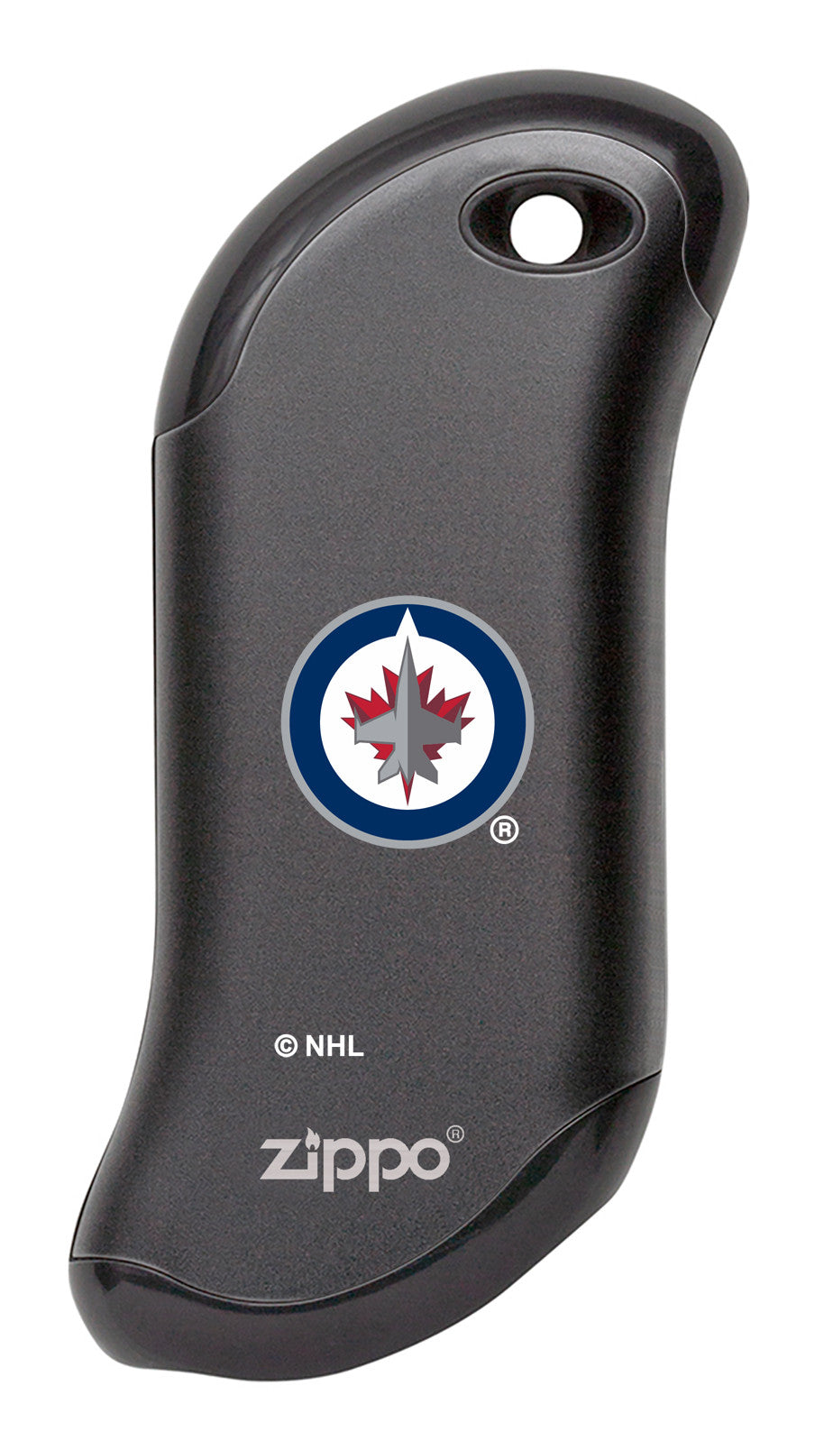 NHL Winnipeg Jets Themed HeatBank® 9s Rechargeable Hand Warmer - Portable USB Heating Pouch for Winter Sports, Outdoor Activities & Cold Weather Use