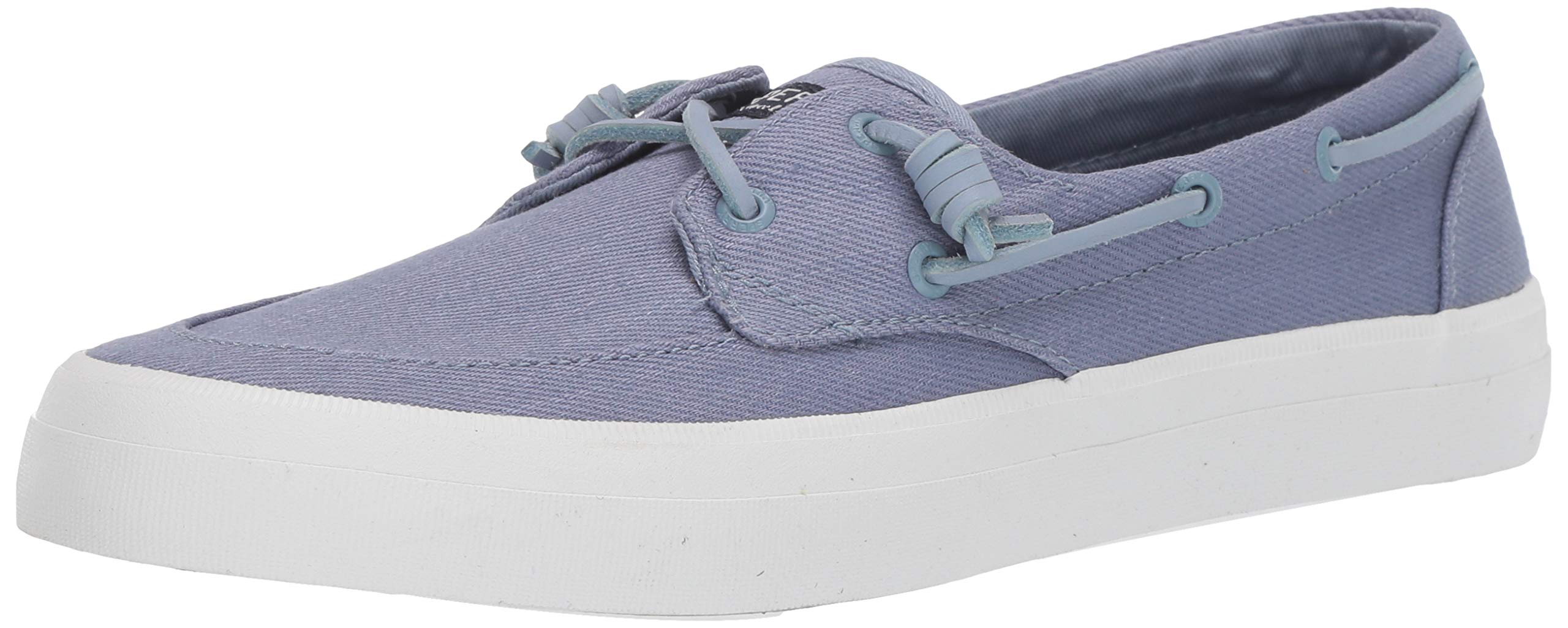 Sperry Women's Crest Boat Sneakers - Non-Slip Deck Shoes for Women, Water-Resistant Boat Shoes with Comfortable Cushioning | Perfect for Sailing, Boating, and Casual Wear