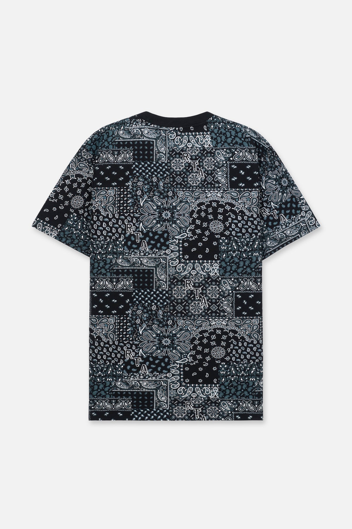 LIAM TEE | Black Ready-to-Assemble Bandana - Stylish & Comfortable for Outdoor Activities, Concerts, and Everyday Wear