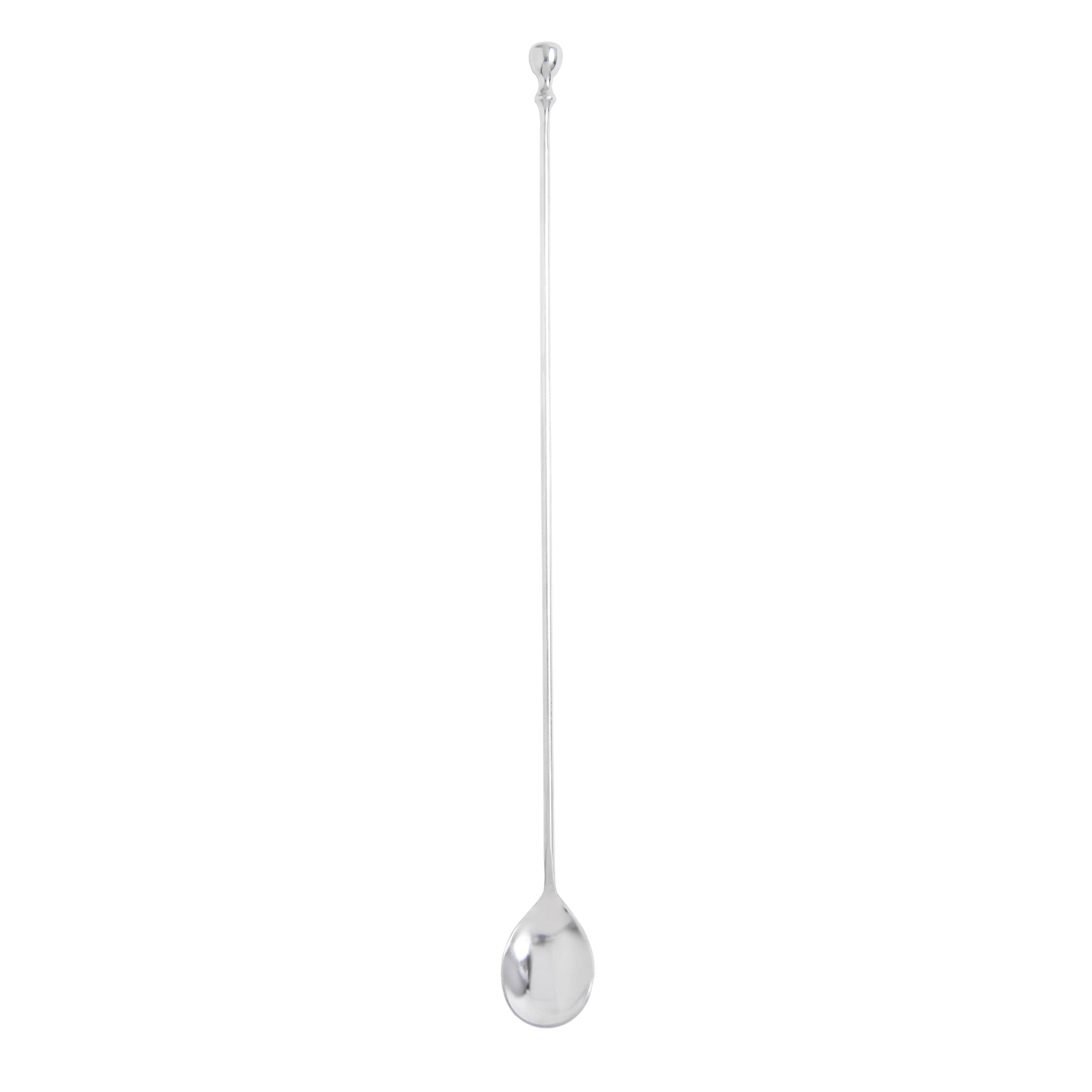 LEOPOLD Stainless Steel Bar Spoon 36cm - Premium Cocktail Mixing Tool for Bartenders & Home Bars