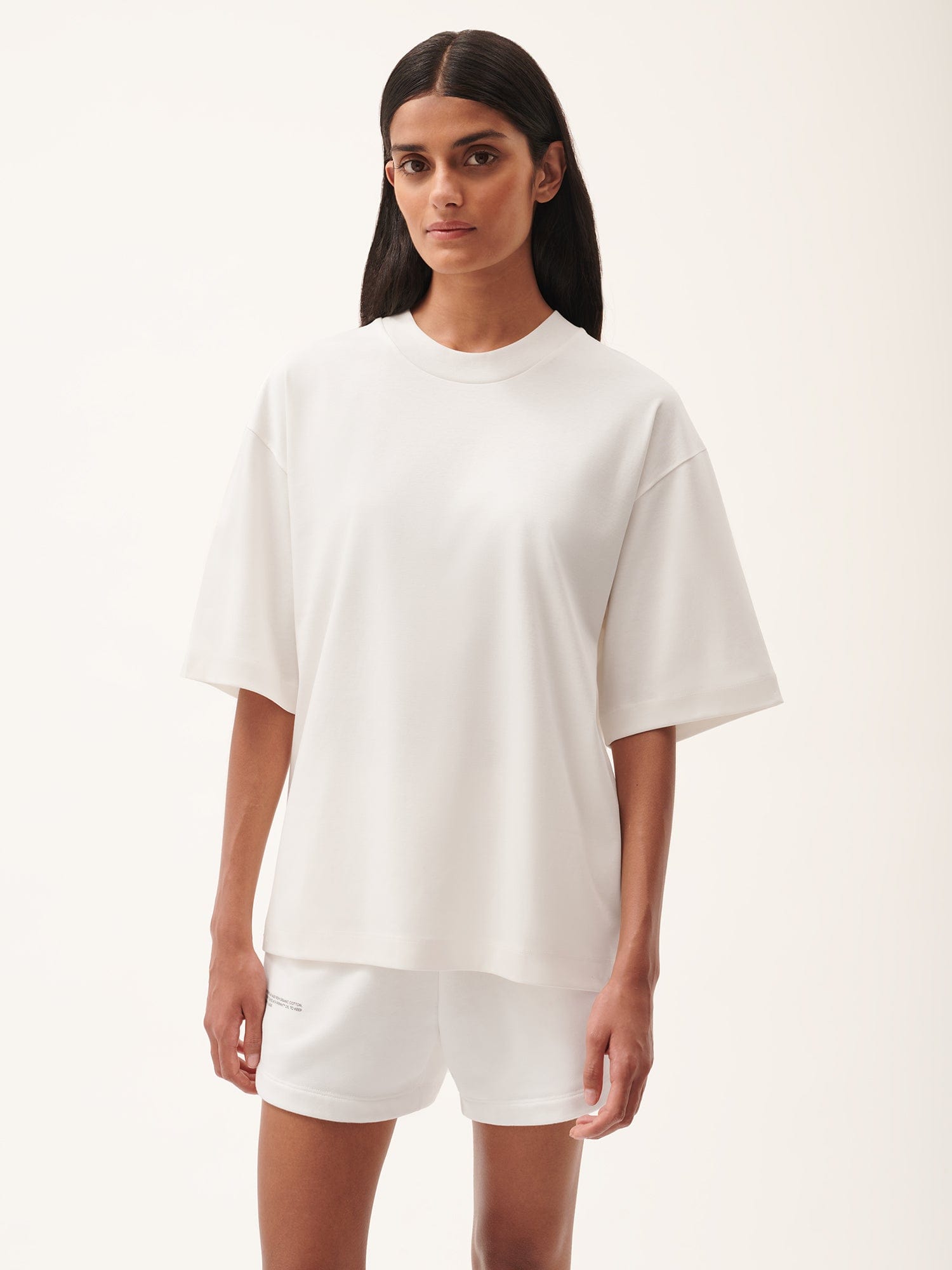 Women's DNA Oversized T-Shirt - Off White | Soft Cotton Relaxed Fit Tee for Casual Wear, Street Style & Lounge Outfits