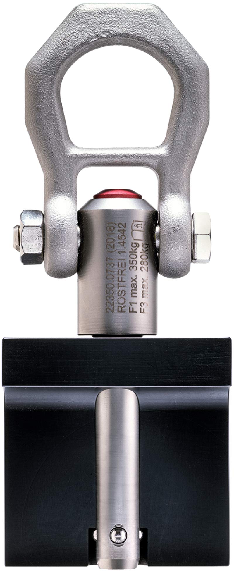 Halder 22350.0723 Self-Locking Ball Bearing Bolts - Stainless Steel Ball Joint Pins for Industrial Machinery & Automotive Applications