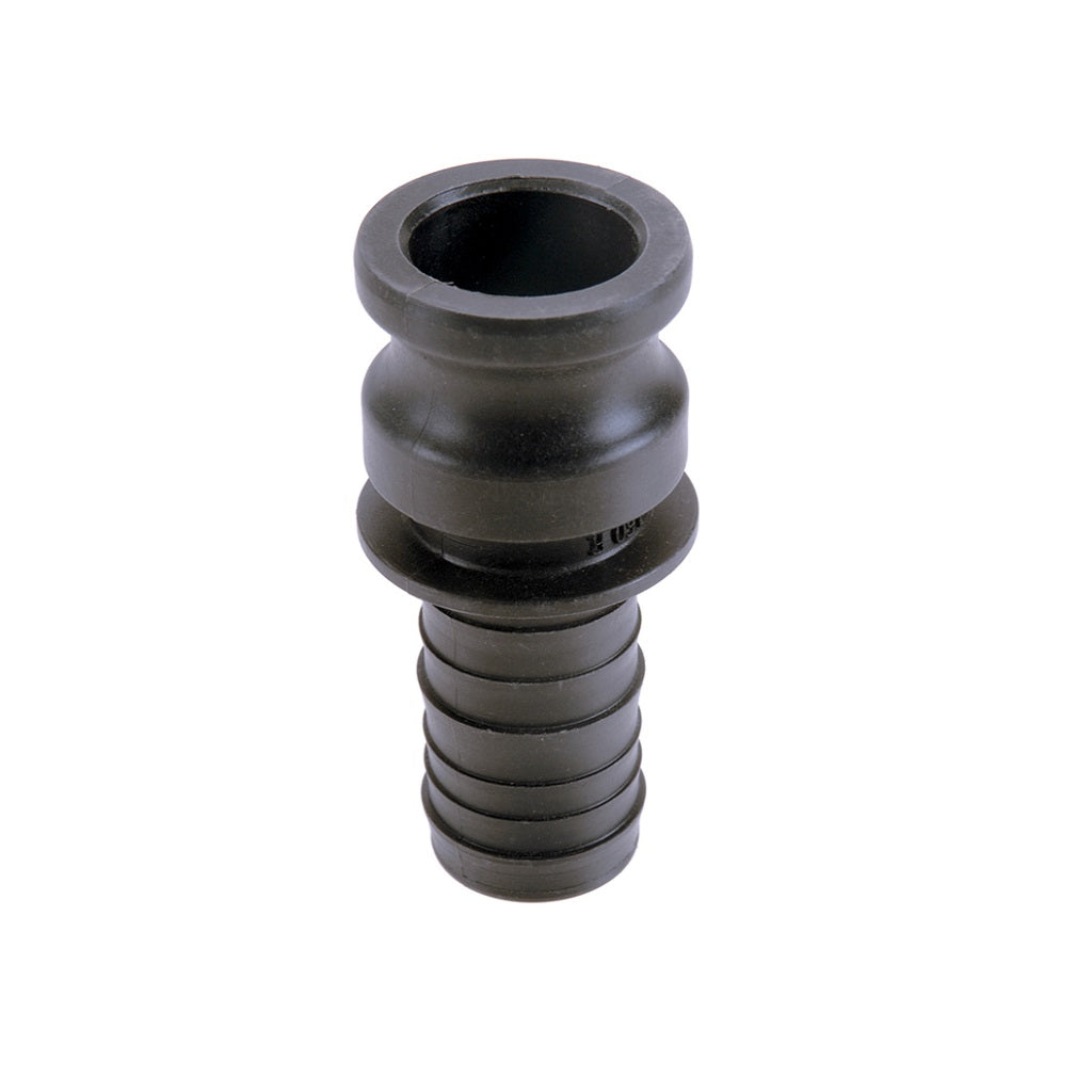 Poly Cam Lock (Male) x Hose Barb Type E - Secure Quick-Connect Fitting for Water, Air & Chemical Transfer - Ideal for Industrial, Agricultural & Plumbing Applications