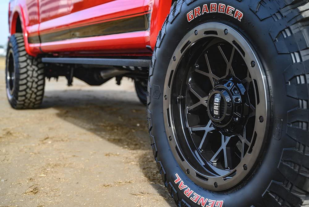 GD13 Custom Alloy Wheels 20x9 Gloss Black with Double Dark Tint Lip - 15 Offset, 6x139.7 Bolt Pattern, 108mm Hub - Perfect for Trucks & SUVs - Off-Road & Street Performance Upgrade