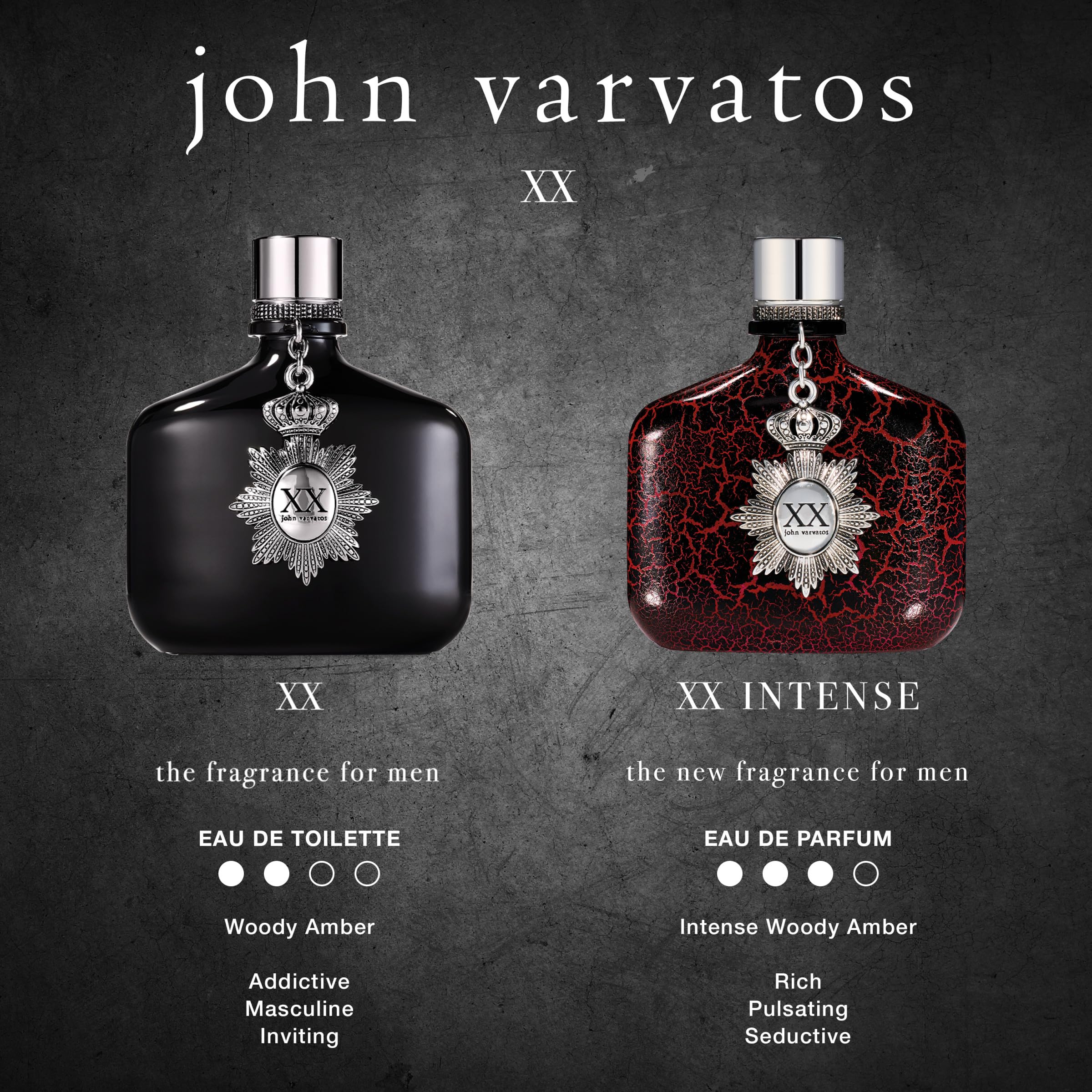 John Varvatos XX Men's Cologne Eau de Toilette Spray - Woody Oriental Fragrance with Cardamom, Orange Flower & Sandalwood Notes | Premium EDT for Men | Perfect for Date Night, Office & Special Occasions