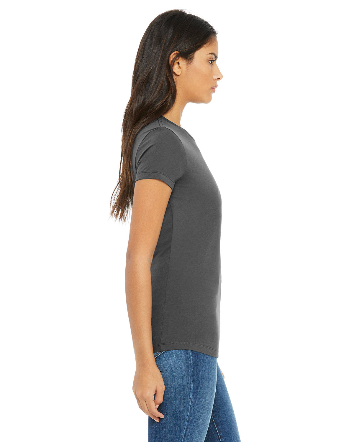 Bella + Canvas 6004 Women's Slim Fit Short Sleeve T-Shirt - Soft Cotton Tee for Casual Wear, Workout & Layering