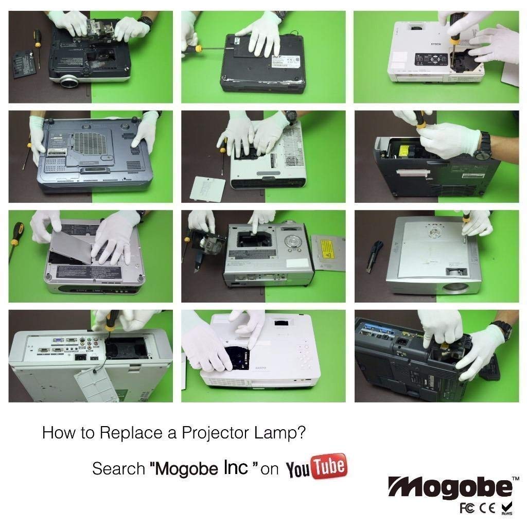 Replacement Projector Lamp Compatible with SP-LAMP-070 & SP-LAMP-069 - Works with IN2126, IN122, IN124, IN2124, IN126, IN125, IN2124z - Perfect for Home Theater, Office Presentations & Classroom Projectors
