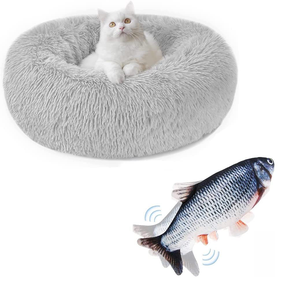 Cozy Cat Beds & Fun Toys for Indoor Cats & Kittens - Perfect for Playtime & Napping in Your Home