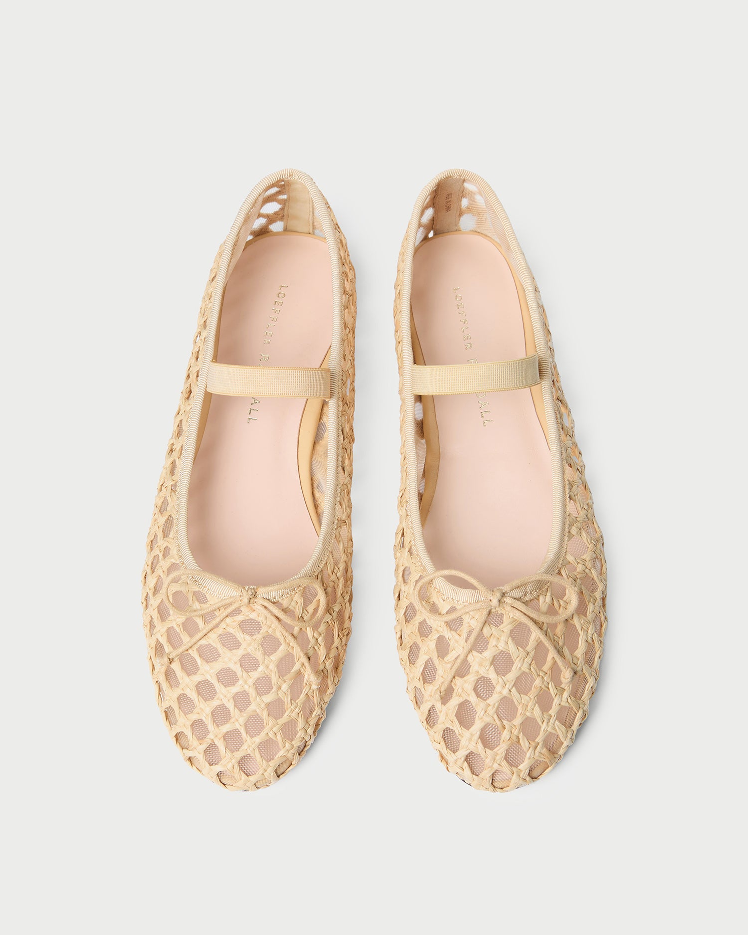 Leonie Natural Crochet Ballet Flats - Comfortable Handmade Women's Shoes for Casual Wear, Beach & Summer Outfits