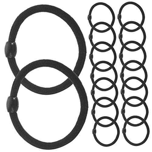 FRCOLOR 100pcs Stretchy Hair Ties for Women & Kids - Thick Elastic Ponytail Holders, No-Slip Hair Rubber Bands & Scrunchies - Bulk Hair Accessories for Daily Use, Sports, School & Work