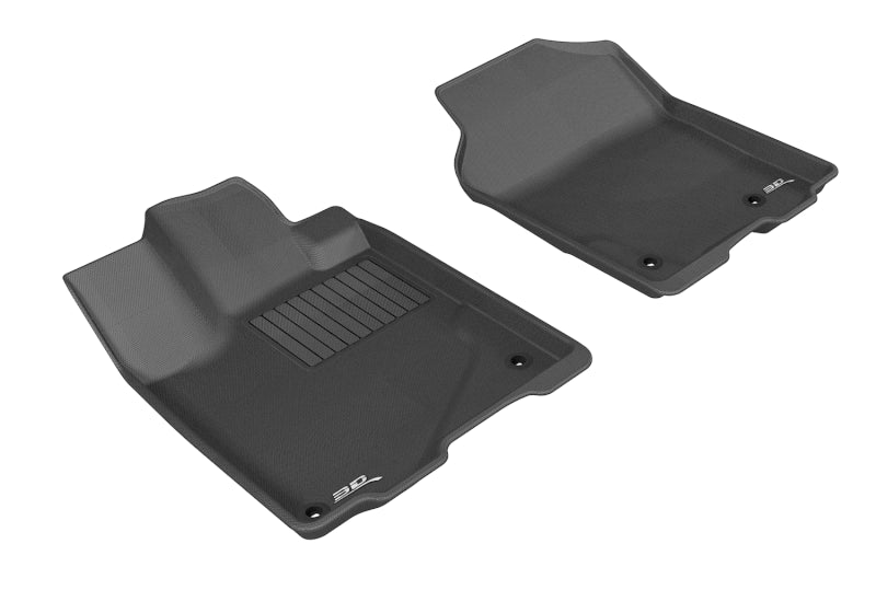 3D MAXpider Kagu Custom Fit Floor Mats for 2013-2018 Acura RDX (1st Row) - Premium All-Weather Protection & Anti-Slip Design - Perfect for Daily Commute, Road Trips & Winter Driving