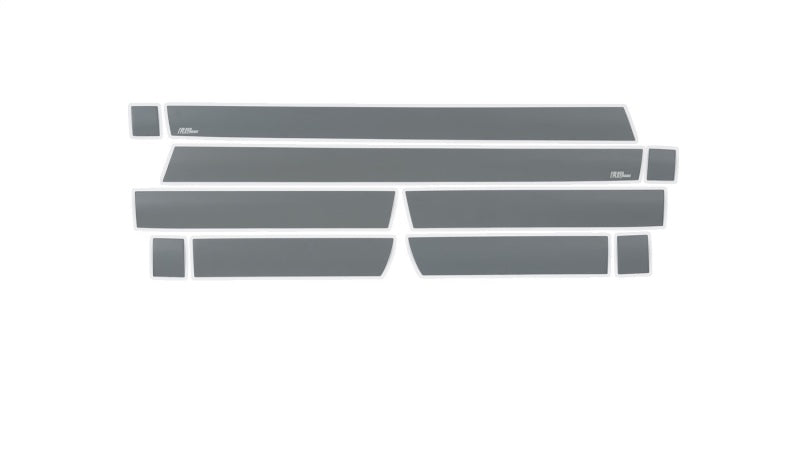10pcs Black Platinum Rocker Panels for 2007-2014 Chevy Tahoe, GMC Yukon, Cadillac Escalade - Durable Side Skirt Protection for Off-Road & Daily Driving