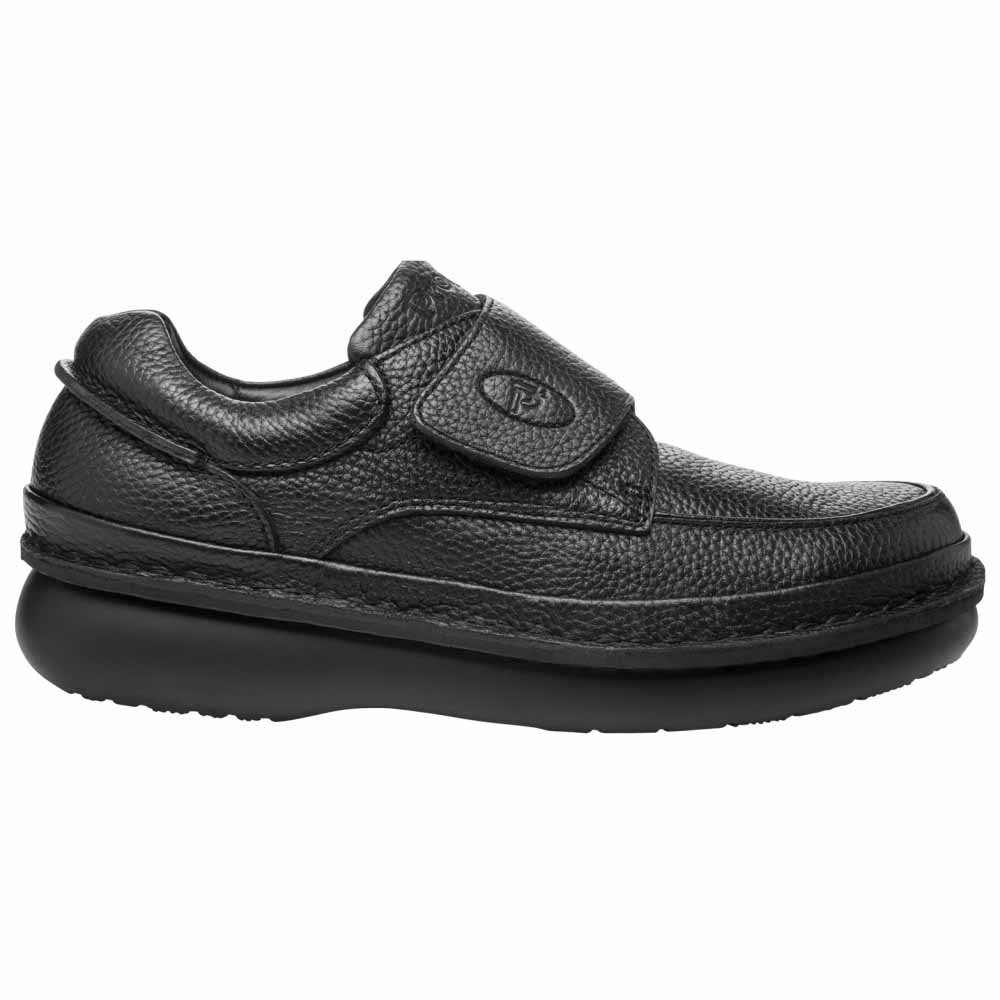 Propét Men's Scandia Strap Slip-On Shoes - Comfortable Casual Walking Shoes for Men with Arch Support - Perfect for Travel, Work & Everyday Wear