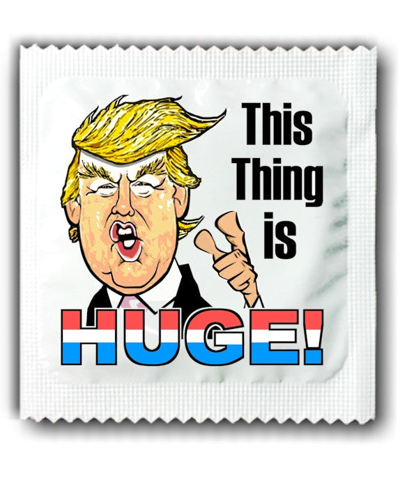 Donald Trump Themed Novelty Condoms - Fun & Unique Gag Gift for Political Fans - Perfect for Parties, Prank Gifts & Political Humor Lovers