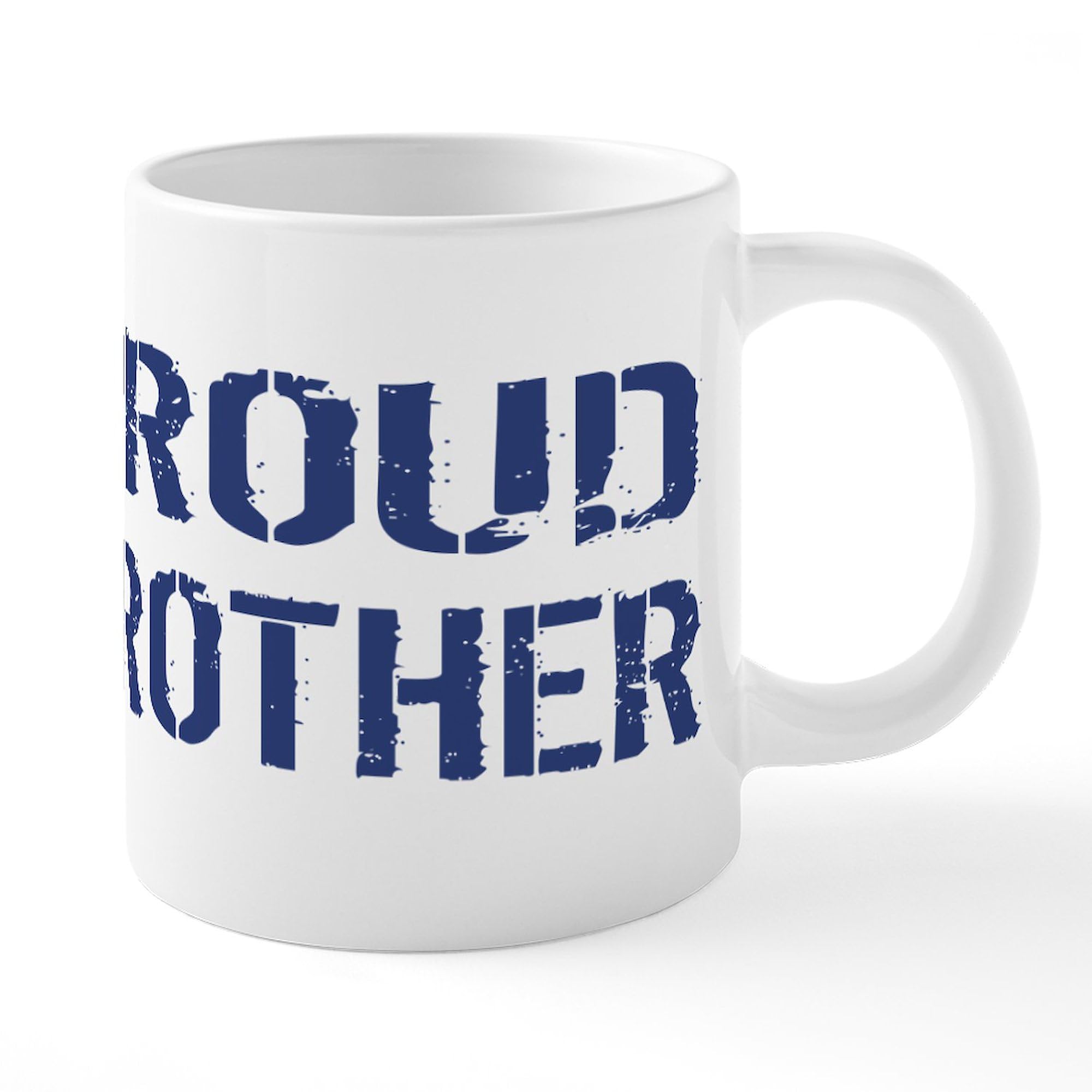 USAF Proud Brother 20 oz Ceramic Coffee Mega Mug - Large Insulated Coffee Cup for Military Support, Perfect for Home, Office & Gifts