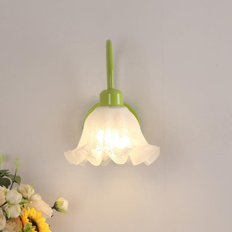 Blossom Wall Light - Elegant Floral LED Wall Sconce for Bedroom, Living Room & Hallway Decor - Dimmable Modern Lighting Fixture for Home Interior Design