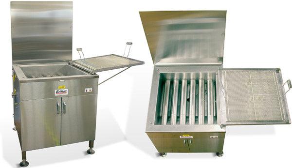 Belshaw 724CG 119 Lb. Adamatic Gas/Electric Heated Donut Fryer 120V - Commercial Donut Maker for Bakeries, Cafes & Restaurants