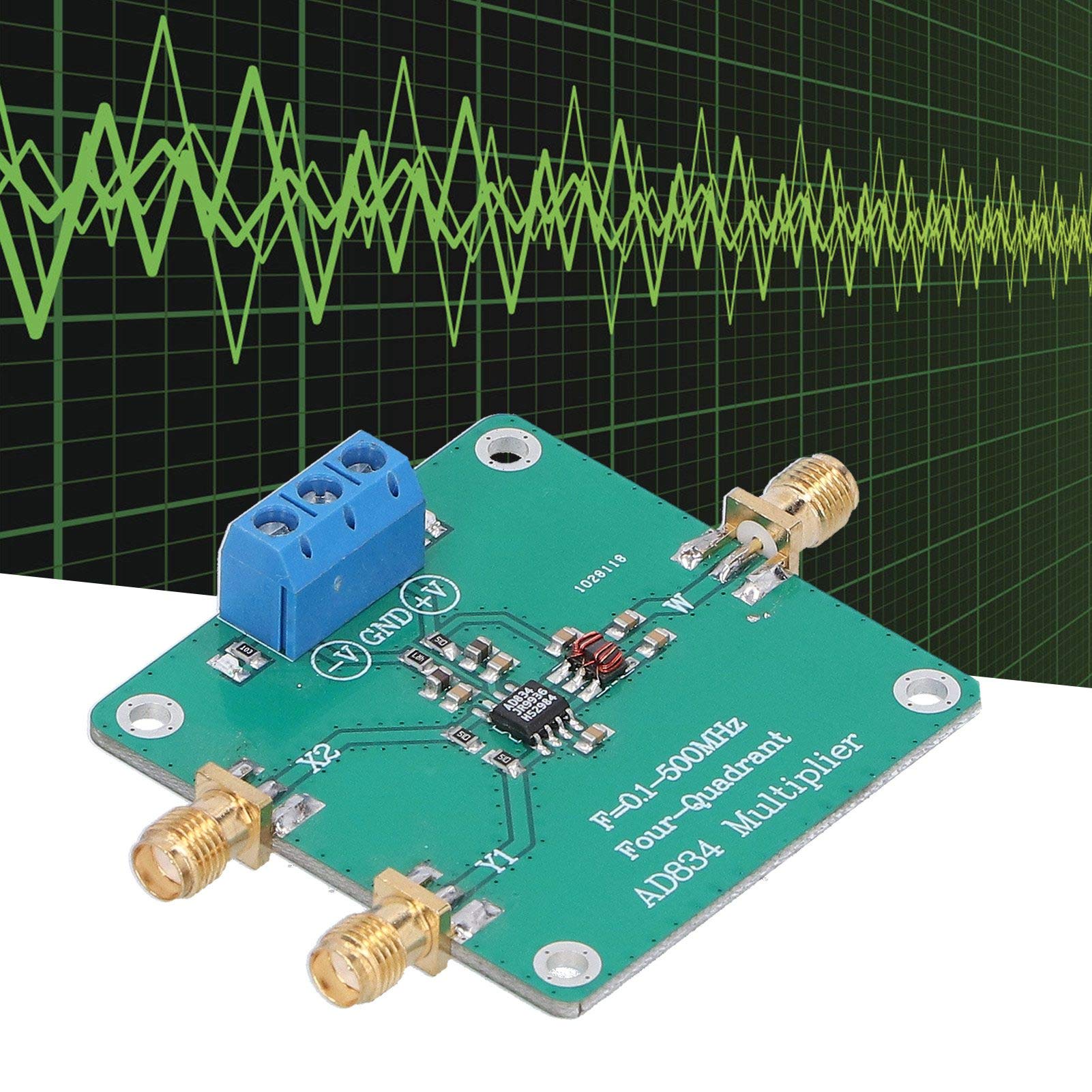 AD834 Four Quadrant Multiplier RF Mixer Module - High Frequency Signal Processing for Radio Communications, Audio Mixing & Filter Circuits - Perfect for Ham Radio, DIY Electronics & Lab Equipment