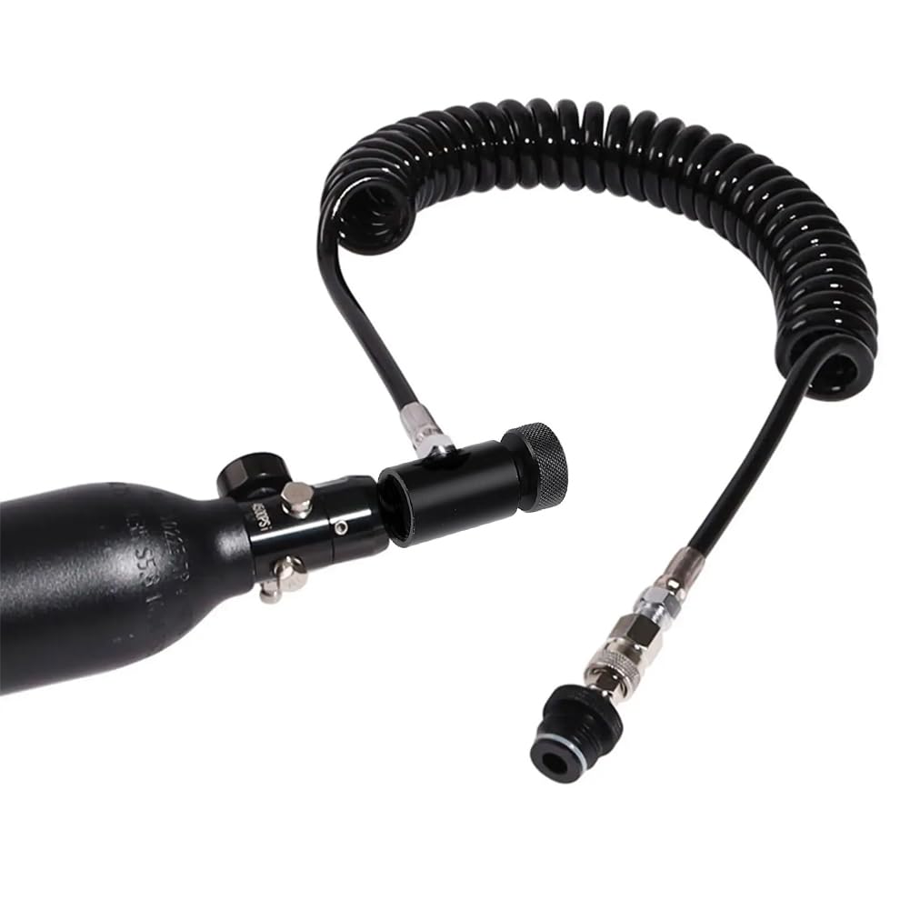 Joyzan Heavy Duty Paintball Hose with O-Ring - for Airsoft & Compressed Air Tanks
