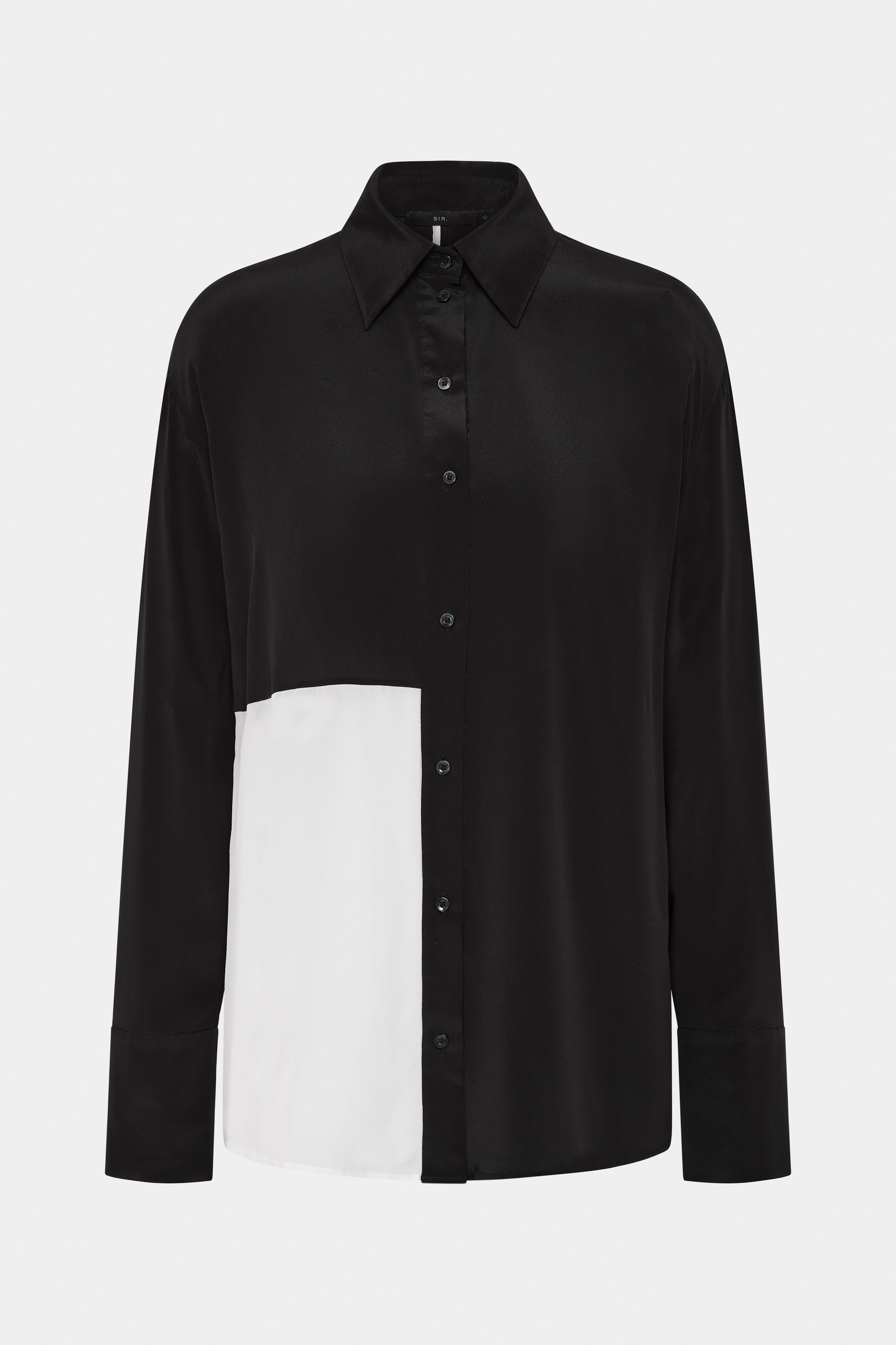 Adrienne Shirt Monochrome - Stylish Women's Casual Button-Down Top for Work & Everyday Wear