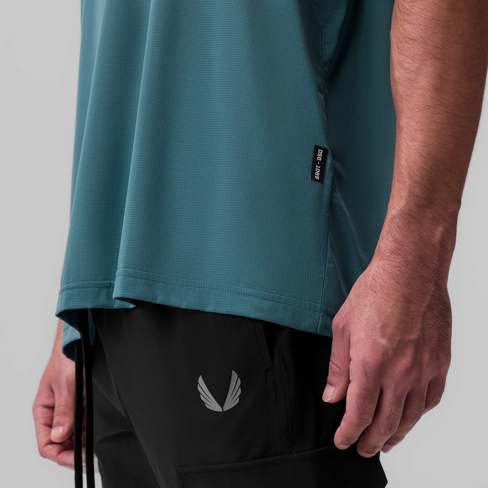 ASRV Air Mesh Ice Oversized T-Shirt for Men - Breathable & Lightweight Summer Tee - Gym, Running & Outdoor Activities