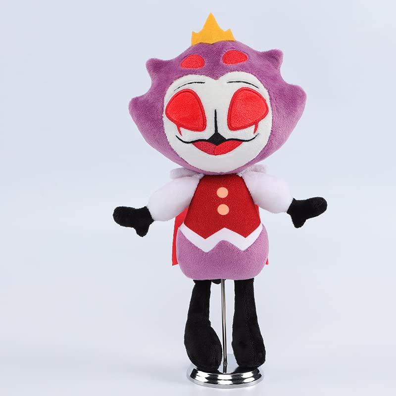 Soft Anime Plush Toys - Asmodeus, Loona, Stolas & Blitzo from Loo Loo Land - Cute Character Dolls for Kids & Collectors (Black) - Perfect for Gifts, Bedroom Decor & Anime Fan Collections