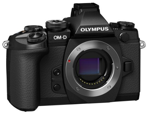 Olympus OM-D E-M1 Mirrorless Digital Camera (Black) - Professional Photography, Travel & Vlogging